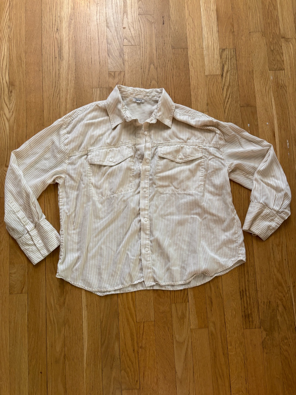 Pistola Brown Button Down Shirt
